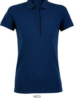 Women Dámské piqué polo deep blue model 22500611 - NEOBLU