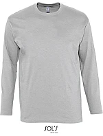 SOL'S Monarch Tričko s dlouhým rukávem model 22535245 grey melange