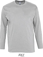 SOL'S Monarch Tričko s dlouhým rukávem 25.1420 grey melange