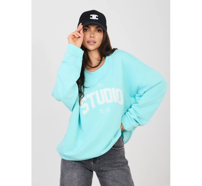 Bluza RV BL A1182.46 mietowy Bluza RV BL A1182.46 mietowy