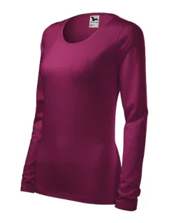 Slim triko dámské fuchsiová