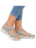 Pohodlné sandály W model 20971957 grey - Rieker