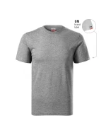 Základní unisex tričko šedý melanž model 21330817 - Rimeck