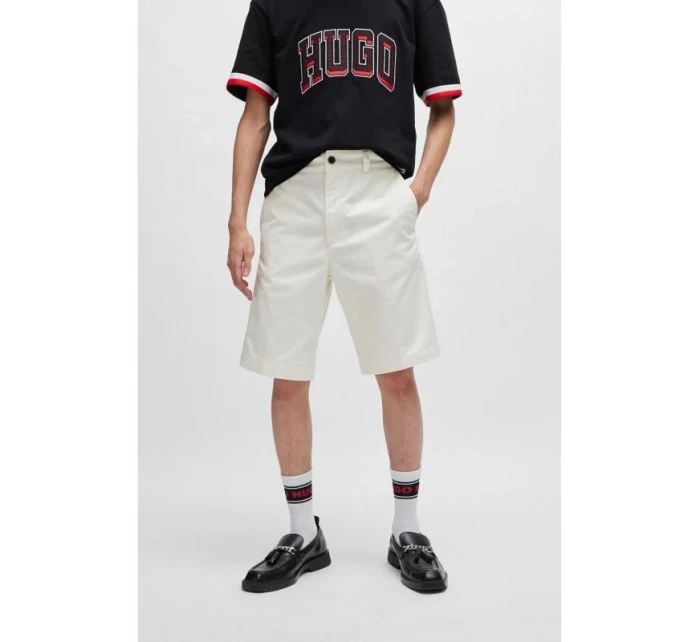 Šortky HUGO Darik241 bílé (50505857-102)