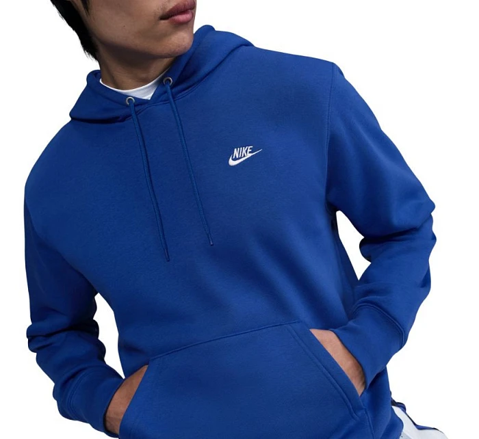 Pánská mikina Club BB tmavě modrá model 22061218 480 - NIKE Pánská mikina Club BB tmavě modrá model 22061218 480 - NIKE