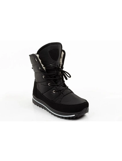 buty zimowe damskie czarne dámské model 22548931 - Progress buty zimowe damskie czarne dámské model 22548931 - Progress