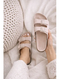 Dámské žabky Světle růžové model 21908455 - Boto