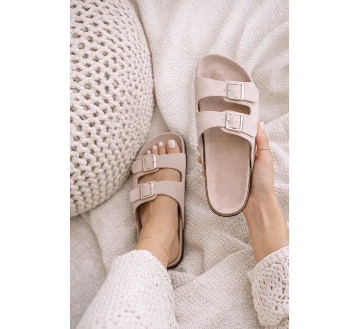 Dámské žabky Světle růžové model 21908455 - Boto