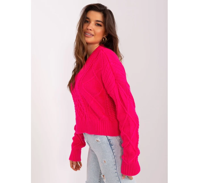 Sweter BA SW model 21717610 beżowy - FPrice Sweter BA SW model 21717610 beżowy - FPrice