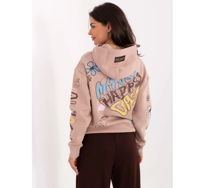 Mikina D10608BC02743C tmavě růžová Mikina D10608BC02743C tmavě růžová