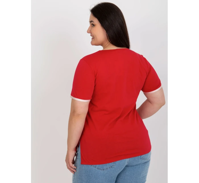 Tričko LK TS 506819.74P červená Tričko LK TS 506819.74P červená