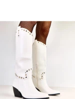 Kozačky na podpatku model 219647 Solea