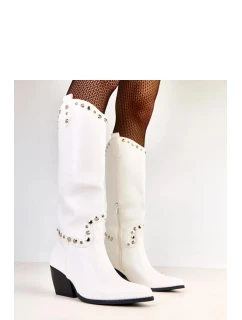 Kozačky na podpatku  model 219647 Solea