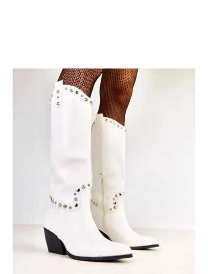 Kozačky na podpatku  model 219647 Solea