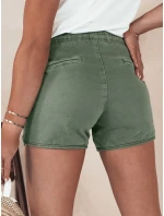 Dámské šortky CITYCHIC olivové FashionStreet SY0350 Dámské šortky CITYCHIC olivové FashionStreet SY0350