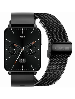 Chytré hodinky Gravity Black 2 Stripes GT17-7