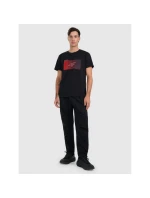 Pánské tričko s potiskem 4F 4FRAW25TTSHM3224-20S