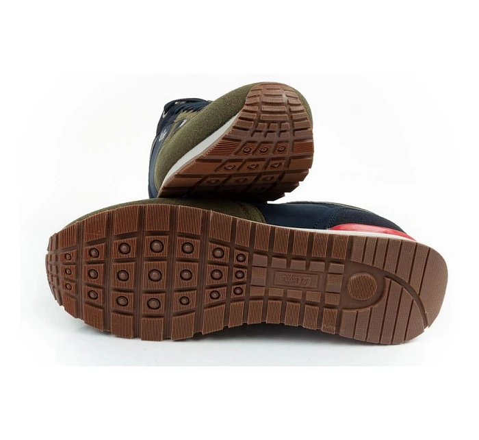 Lee Cooper sportovní obuv pánské tenisky módní pohodlné odolné námořnická modrá khaki