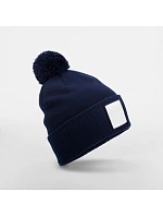 Beechfield B 338R Pletená čepice Patch "Pompon" 53.338R oxford navy/white Beechfield B 338R Pletená čepice Patch "Pompon" 53.338R oxford navy/white