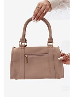 Hnědá kabelka z imitace semiše model 22220871 - Flora&Co Hnědá kabelka z imitace semiše model 22220871 - Flora&Co