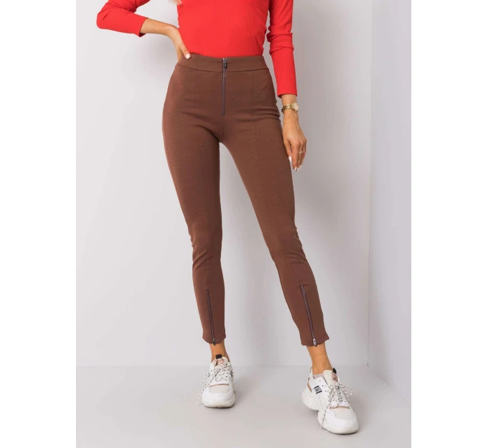Kalhoty 269 SP 0550.05 tmavě hnědá