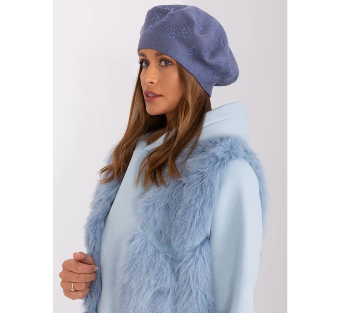 Czapka AT CZ model 18985157 ciemny niebieski - FPrice Czapka AT CZ model 18985157 ciemny niebieski - FPrice