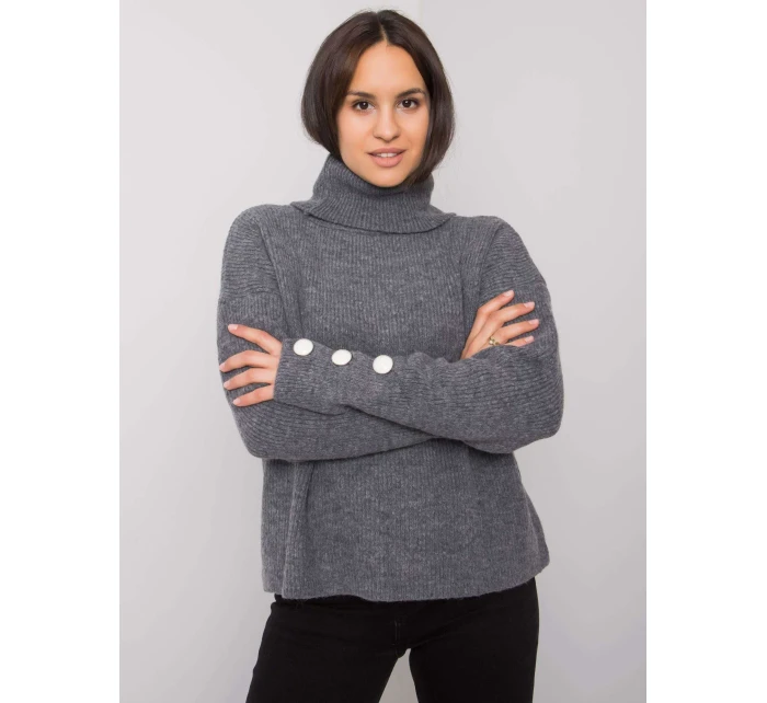Dámský svetr LC SW 15 2.01 tmavě šedý