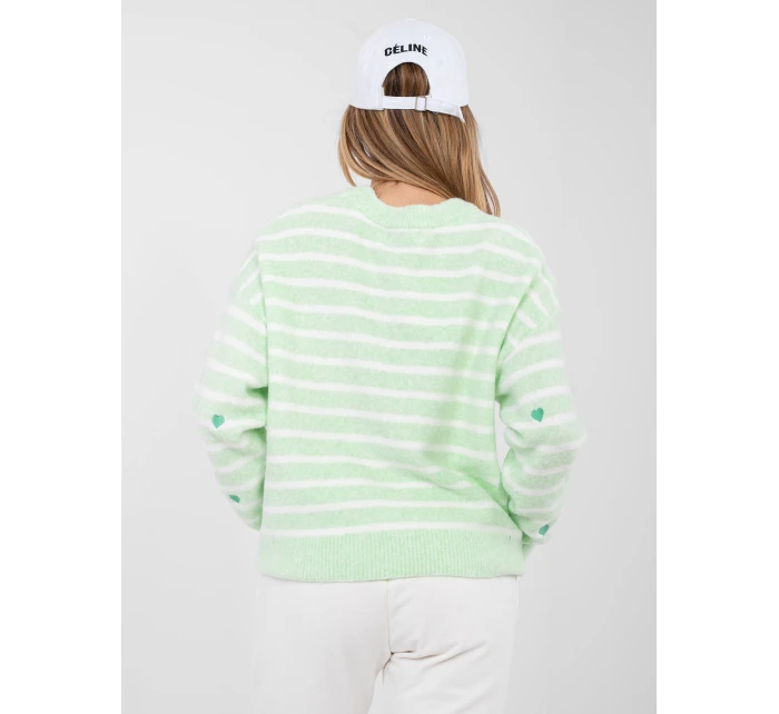 Jumper PM SW J021.75 světle zelený Jumper PM SW J021.75 světle zelený