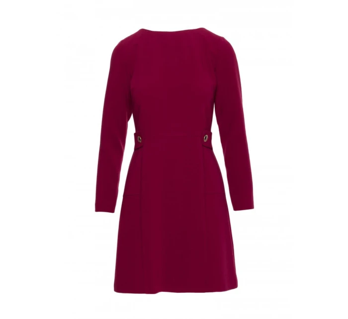 Dámské šaty model 21800741 Bordó - STYLOVE