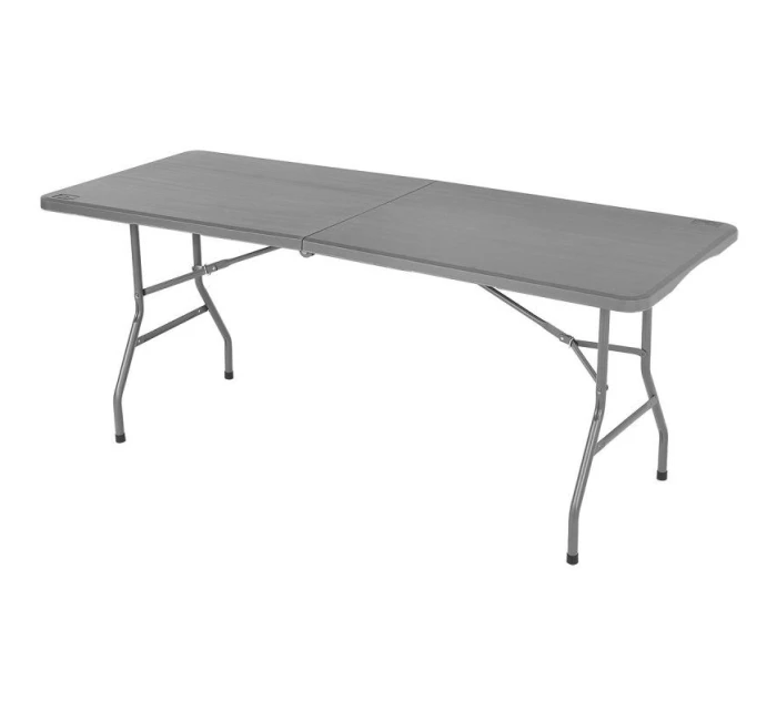 SKLÁDACÍ STOLEK V KABELCE 180x70 cm MAX.100 kg ŠEDÝ