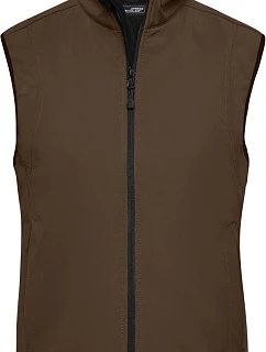 Daiber JN 138 Dámská 3-vrstvá softshellová vesta 02.0138 brown