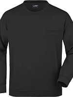 Daiber JN 924 Mikina s náprsní kapsou 02.0924 black