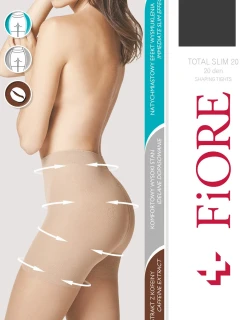 Total Slim 20 den model 18031394 kolor:black - Fiore