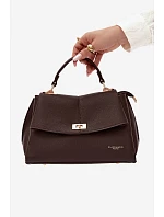 Dámská kabelka z imitace kůže čokoládová model 22221043 - Flora&Co