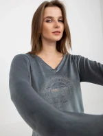 Dámská souprava RV KMPL 8442.23P šedomodrá - FPrice