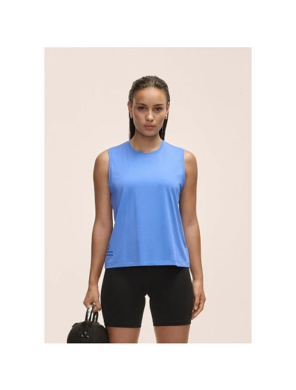 Dámské tréninkové tričko Graphic model 22234168 modré - Casall