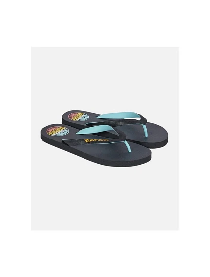 Plážové žabky RIP CURL Wetty Fade Bloom Open Toe, černé