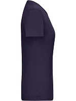 Dámské bio tričko s jemným žebrováním 02. deep purple model 22445942 - Daiber Dámské bio tričko s jemným žebrováním 02. deep purple model 22445942 - Daiber