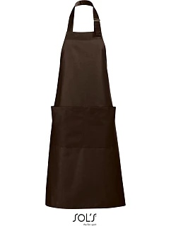 SOL'S Gala Zástěra s laclem model 22519763 chocolate