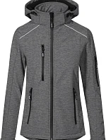 Promodoro 7855 Dámská 3-vrstvá softshellová bunda 40.7855 heather grey