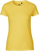 Neutral O 81001 Dámské tričko z bio bavlny 77.8101 yellow