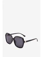 Dámské sluneční brýle se model 22031611 kamínky Černé - Boto