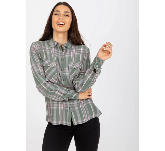 Halenka model 17790419 khaki barva - FPrice