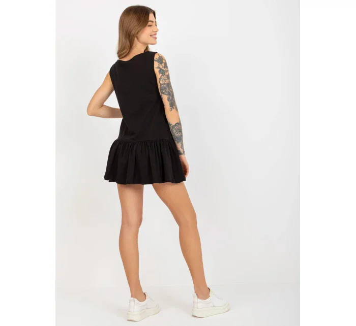 Dámské šaty EM TU TU HS 20 model 18048986 černá - FPrice Dámské šaty EM TU TU HS 20 model 18048986 černá - FPrice