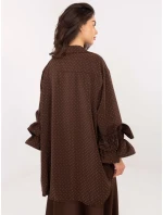 Košile IT KS 8381 1.64 hnědá