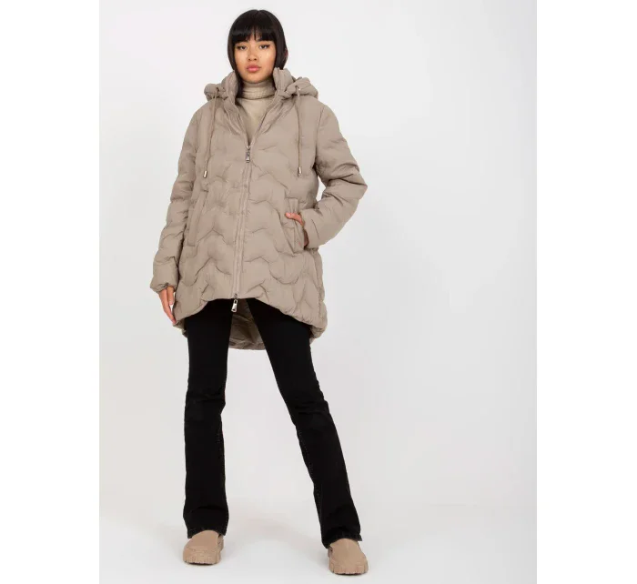 Dámská bunda NM KR P22 6632 62.00P béžová Dámská bunda NM KR P22 6632 62.00P béžová