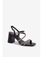 Sandály na podpatku  model 225208 Step in style