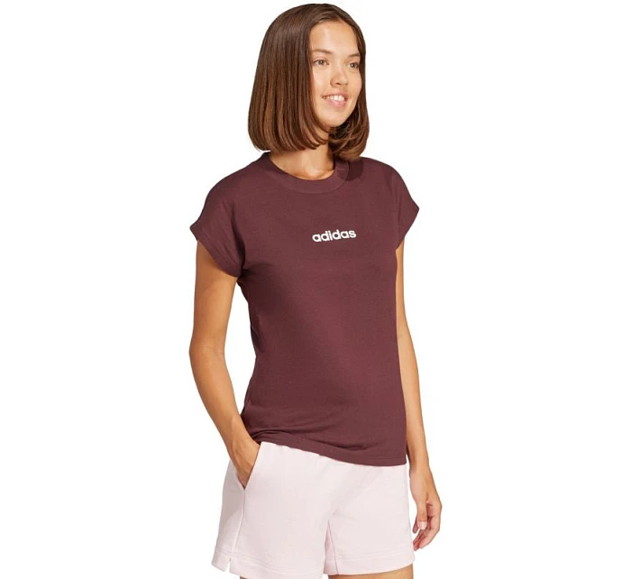 Bavlněné tričko adidas Essentials Linear W JG8663 Bavlněné tričko adidas Essentials Linear W JG8663