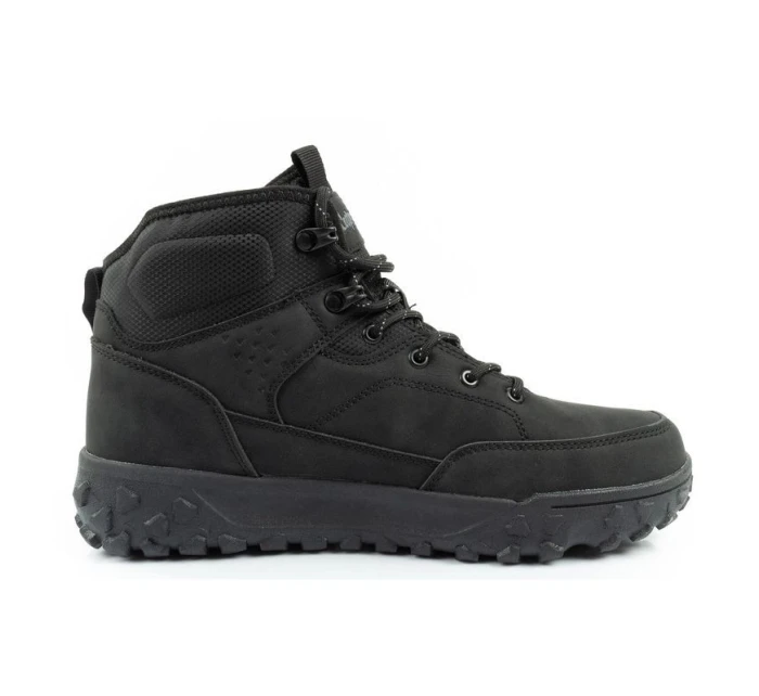 Lee Cooper pánská zimní trekingová zateplená kotníková obuv černá