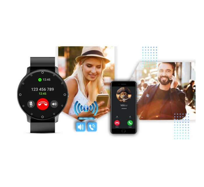 Chytré hodinky GIEWONT Black GW120-2 Pro Chytré hodinky GIEWONT Black GW120-2 Pro